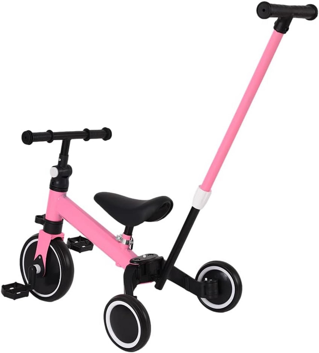 Meegroeiende 3-in-1 Loopfiets en Driewieler voor Kinderen van 1 tot 5 Jaar