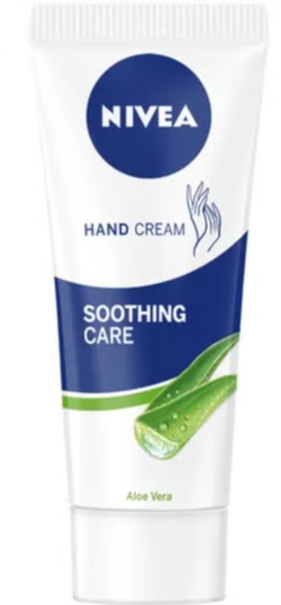 Nivea Hand Cream 75ml Soothing Care Aloe Vera