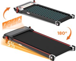 CITYSPORTS ZX3 Loopband - Massage loopband - compacte loopband Mini Walking Pad - 1-6KM/U