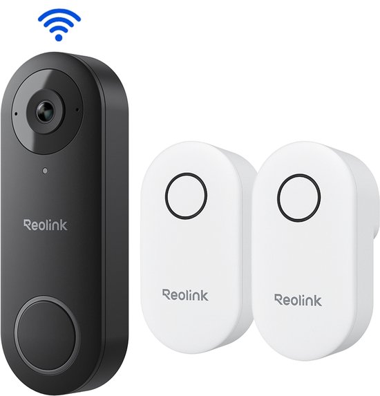 Reolink Video Deurbel Camera V2 met 5MP Buitencamera en 180° - Reolink - €135,99