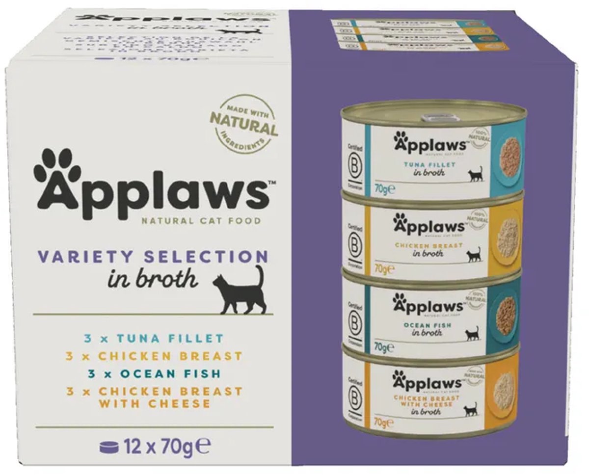 Applaws Applaws cat blik adult multipack supreme selection