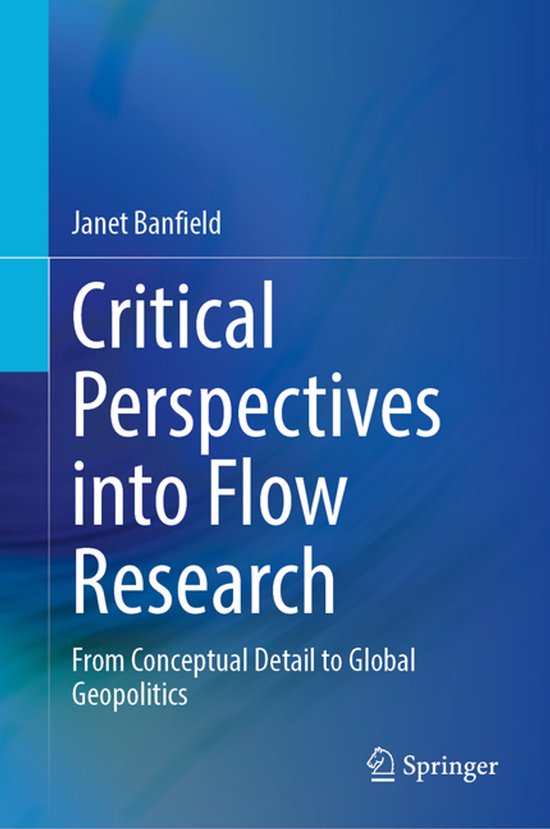 Critical Perspectives into Flow Research - cover