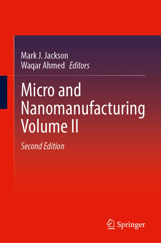 Micro and Nanomanufacturing Volume II - cover