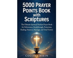 5,000 Prayer Points Book with Scriptures