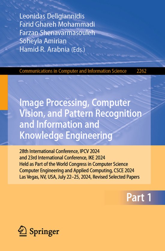 Communications in Computer and Information Science2262- Imag ... - cover