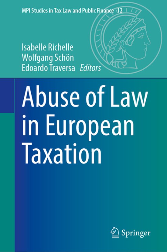MPI Studies in Tax Law and Public Finance12- Abuse of Law in ... - cover