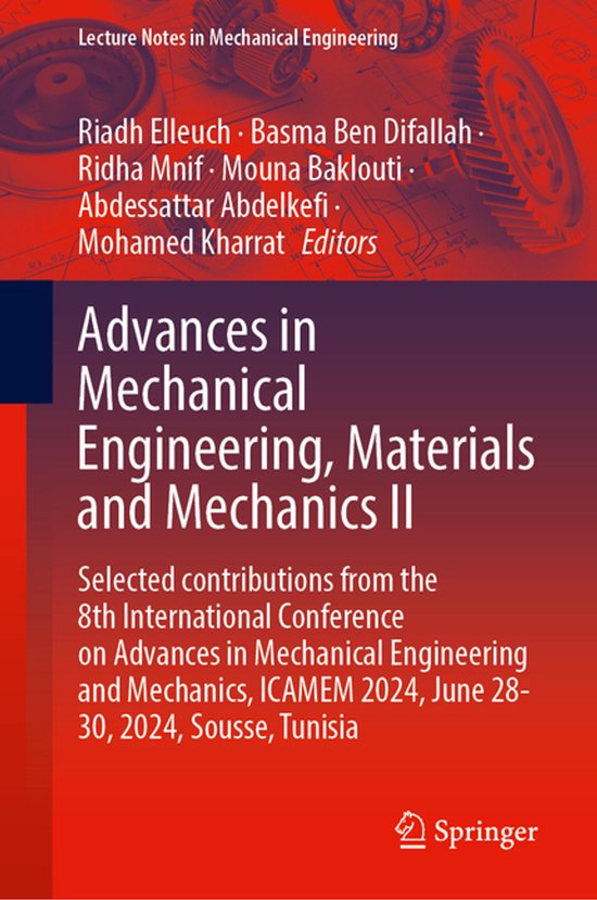 Lecture Notes in Mechanical Engineering- Advances in Mechani ... - cover