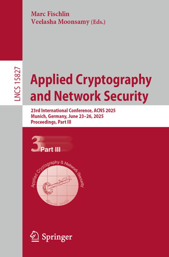 Lecture Notes in Computer Science15827- Applied Cryptography ... - cover