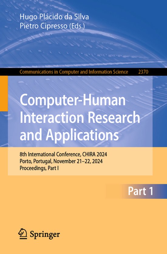 Communications in Computer and Information Science2370- Comp ... - cover