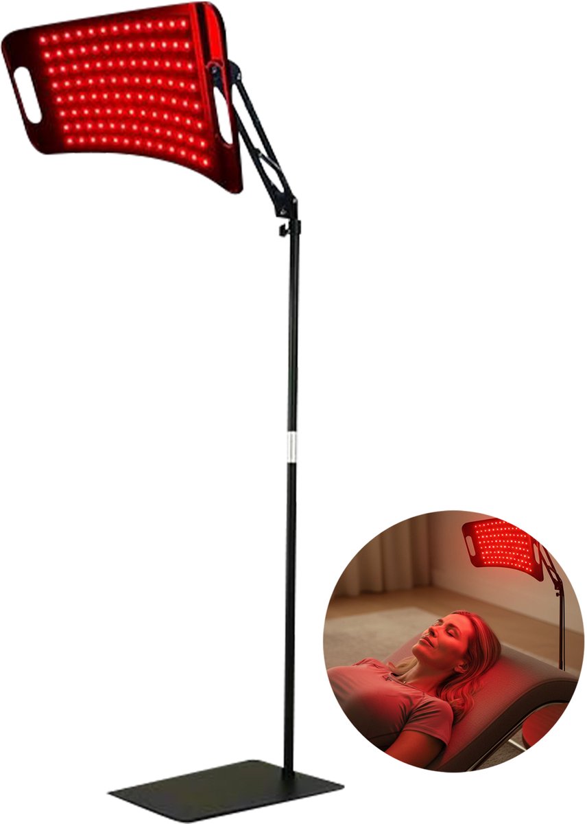 Mvolo Stellar Beam - Infraroodlamp - Infraroodtherapie - Red Light Therapy - Rood Licht Therapie - Lichttherapielamp - voor Spieren, Huid, Gewrichten en bij Verkoudheid - Zonder warmte