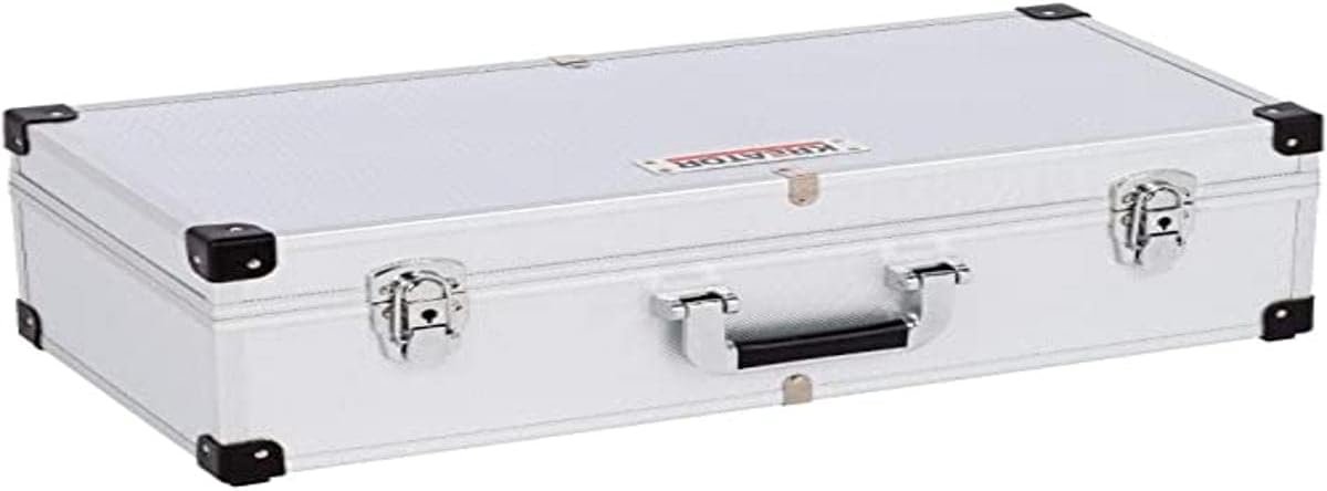 Aluminium koffer voor 80 cd's