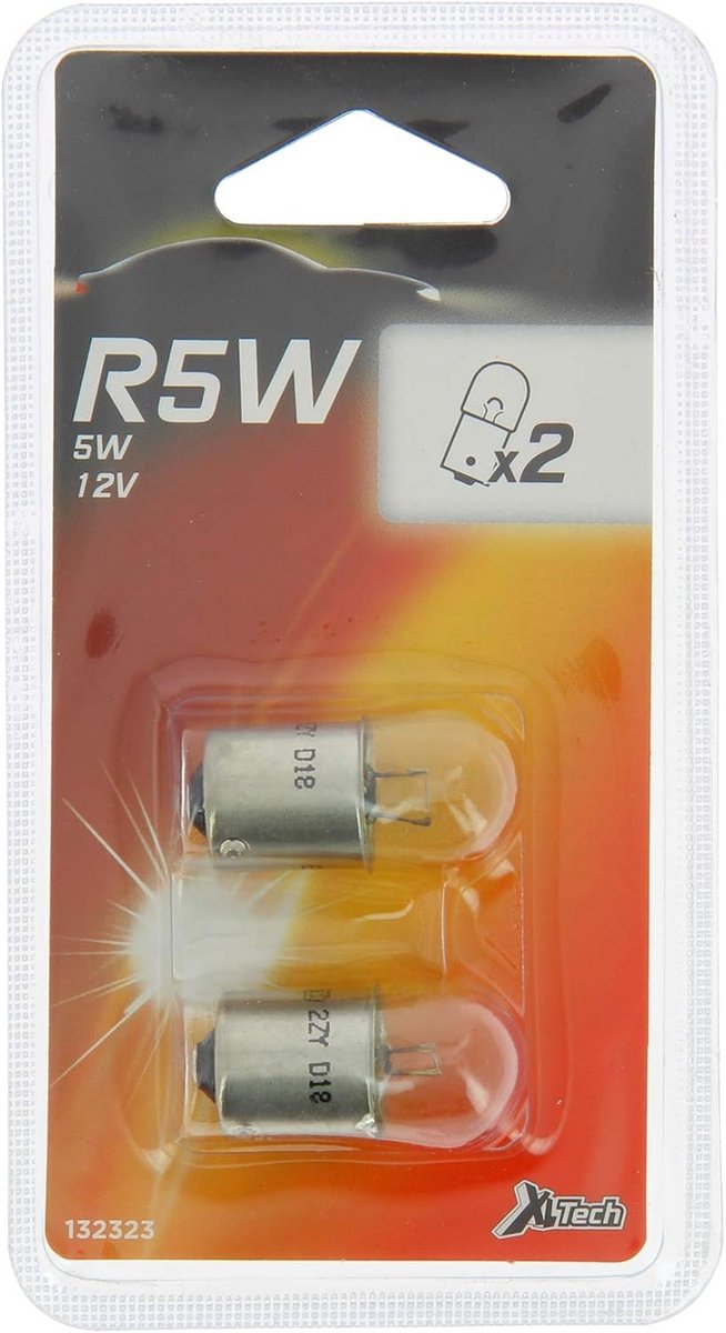 5W Gloeilamp - Cartec 132323 Autolamp Vervanging Weerstand Lamp voor Auto Camper Caravan Motor Voertuig