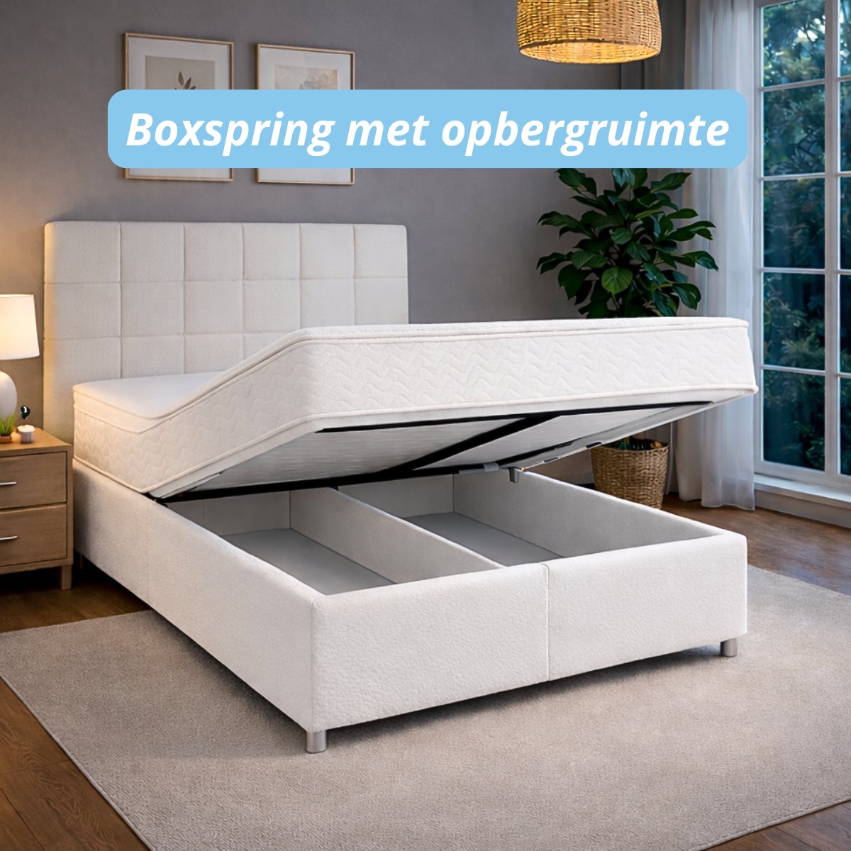 Maan Maan Boxspring 160x200 Compleet - afbeelding 5