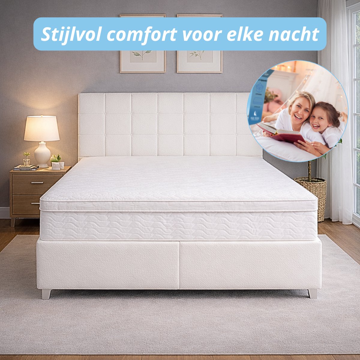 Maan Maan Boxspring 180x200 Compleet - afbeelding 4