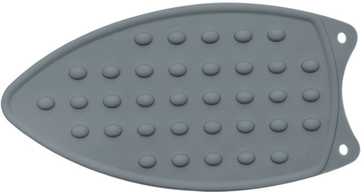 Stoomstrijkijzer Matje - Strijkmat - Siliconen strijkijzersteun - Strijkplank onderlegger - Strijkplank - Compacte mat - Beschermmat - Strijkmat voor strijkplank - 14*26.5 cm - Grijs