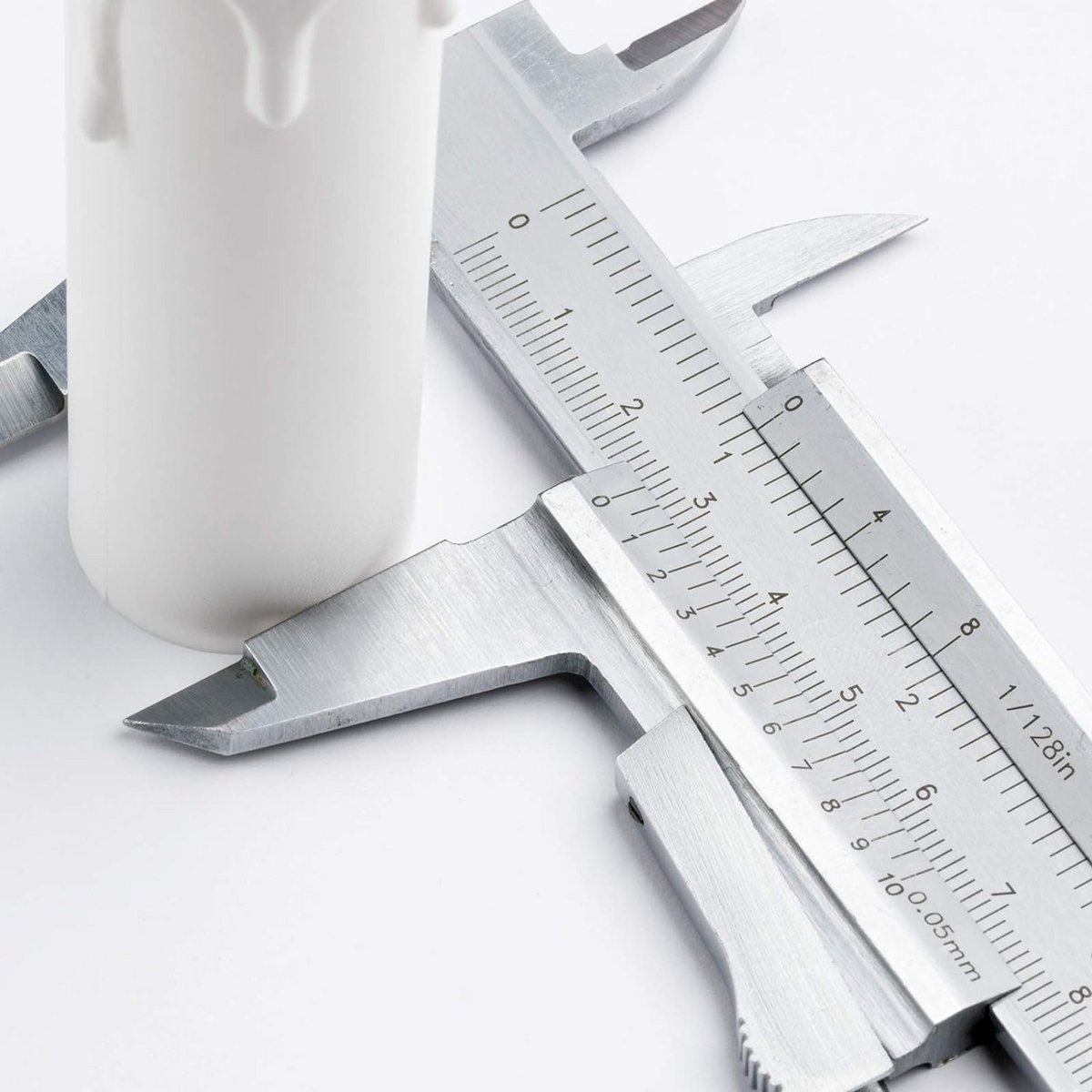 5x Kaarshulzen Wit 115mm - Universele Lamphouder voor Kroonluchter & Wandlamp