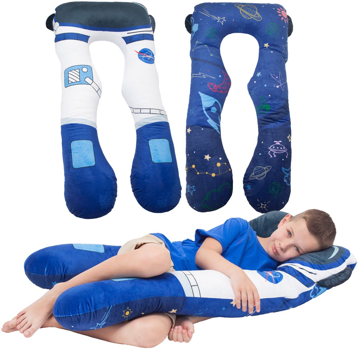 KomfortKissen™ Kids - Ergonomisch Kinderkussen - Multifunctioneel - Hoogwaardig - Knuffelcomfort - Creatieve Avonturen