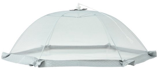 Opvouwbare voedselklok 60cm - Anti-insecten, groot, transparant, voor buffet en picknick — afbeelding 5