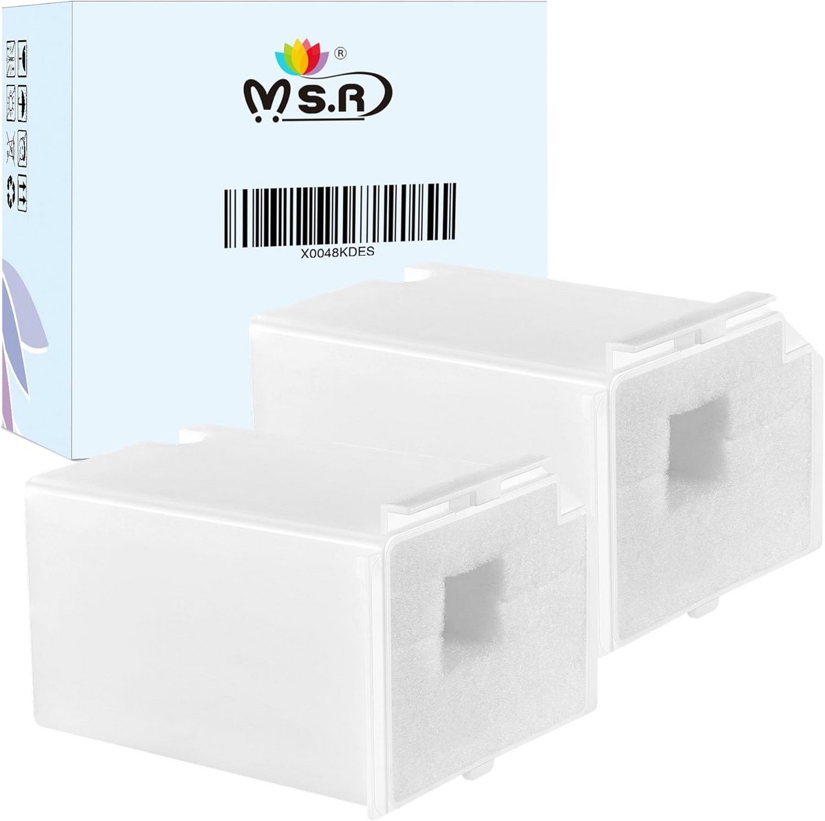 Onderhoudsbox met Inktvangplaat voor Printers - Set van 2 Stuks