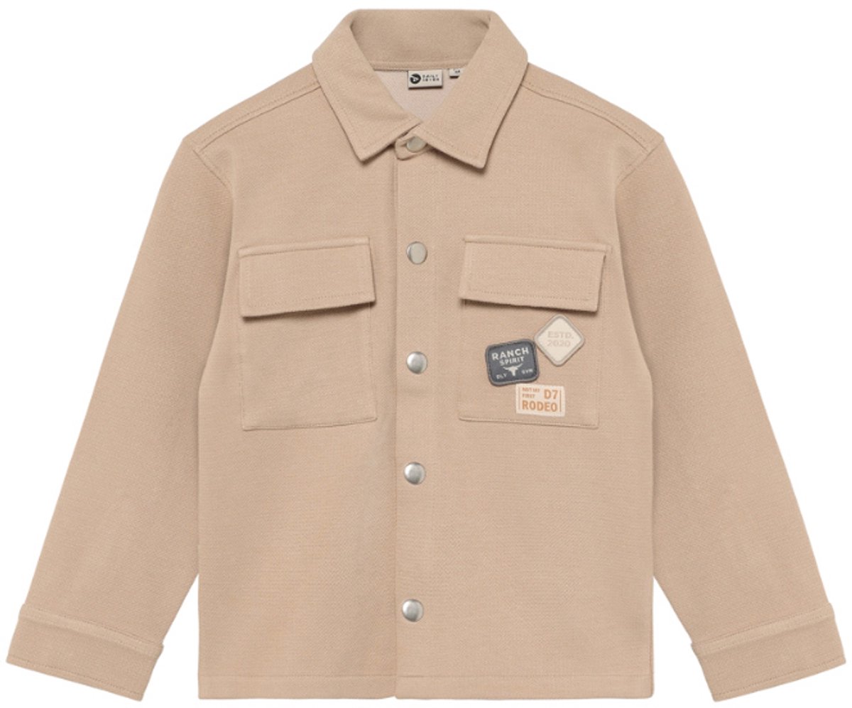 Daily 7 kids Shirt/ Jacket Beige backprint 110
