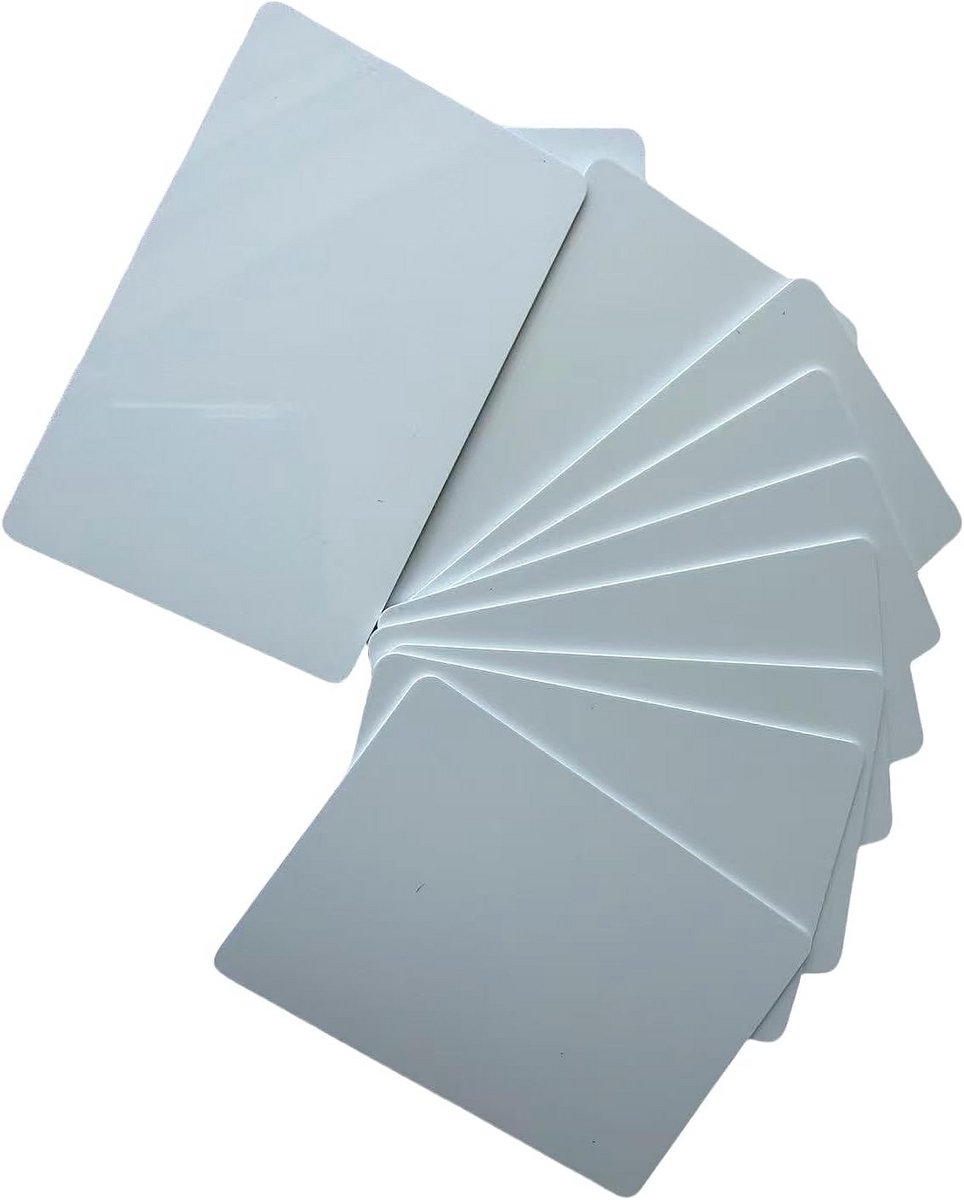 RFID Kaarten - NFC Kaarten - Toegangscontrole - 1356 MHz Frequentie - Creditcard Formaat - Wit