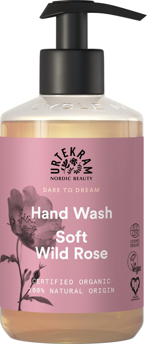 Urtekram Soft Wild Rose Vloeibare Handzeep