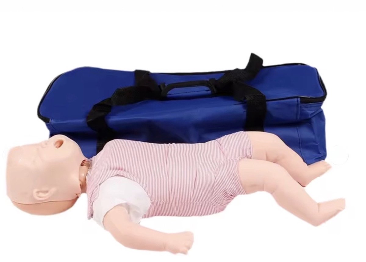 medj-reanimatie pop-Trainingspop Voor Reanimatie Van Baby's, 56 x 27 x 14 cm-Oefening Voor Heimlich & Reanimatie