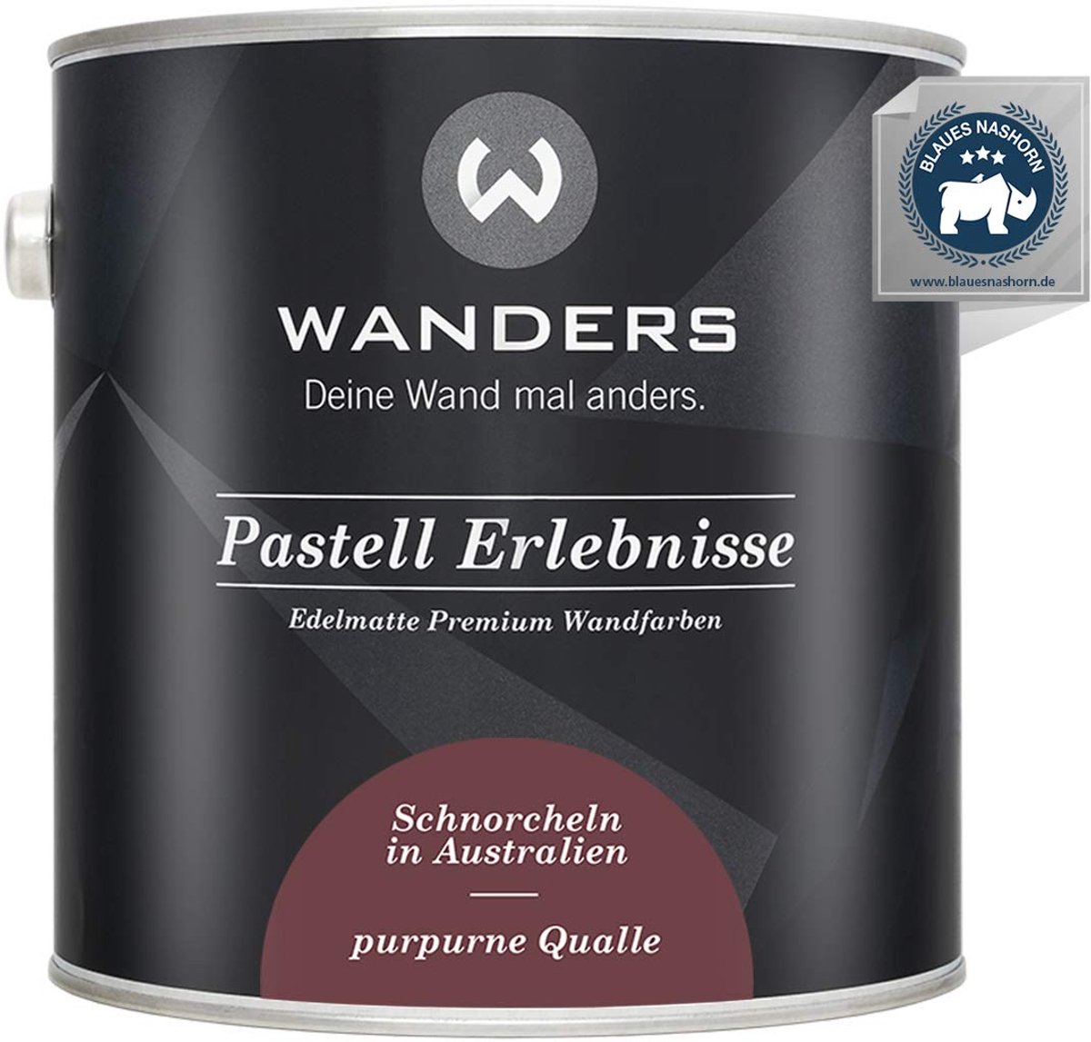 Wanders Muurverf - Edelmatte Krijtverf voor Hout en Meubels - Zacht Rood Paars - 2,5L