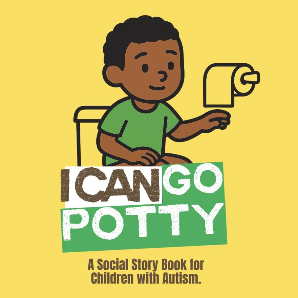 Potty Training Boek - Sociale Verhaal - Kinderen Leren - Speciaal Ontworpen - 21.59 x 21.59 cm