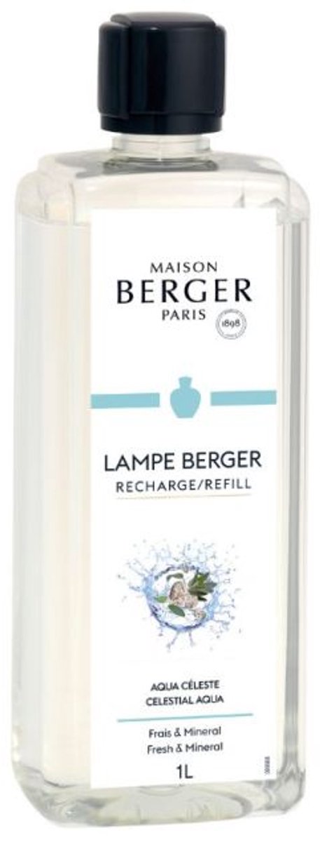 Maison Berger - Lampe Berger Navulling Aqua Céleste 1L – Fris & Rustgevend