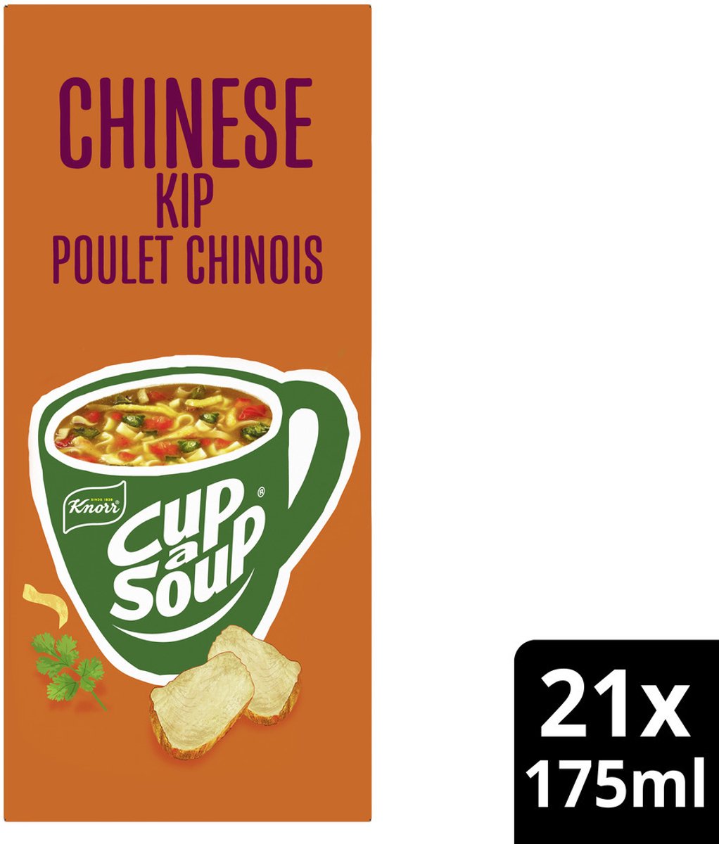Cup a soup knorr chinese kip 175ml | 4 stuks