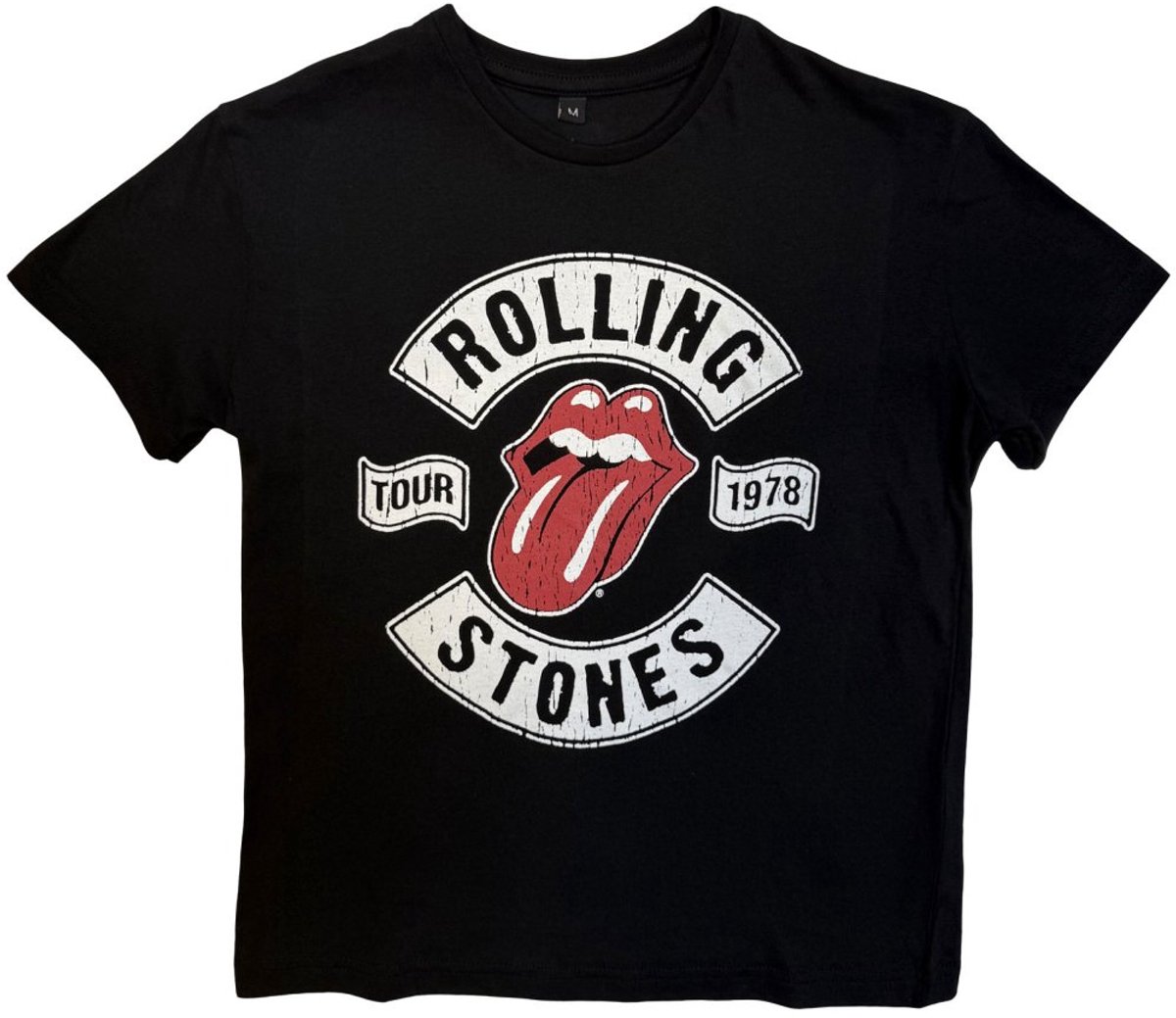 The Rolling Stones - US Tour 1978 Kinder Tshirt - Kids tm 12 jaar - Zwart