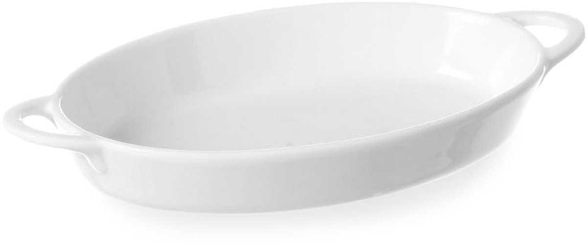Ovale Tapas Schaaltje Servies Wit Porselein Keramiek - Hittebestendig