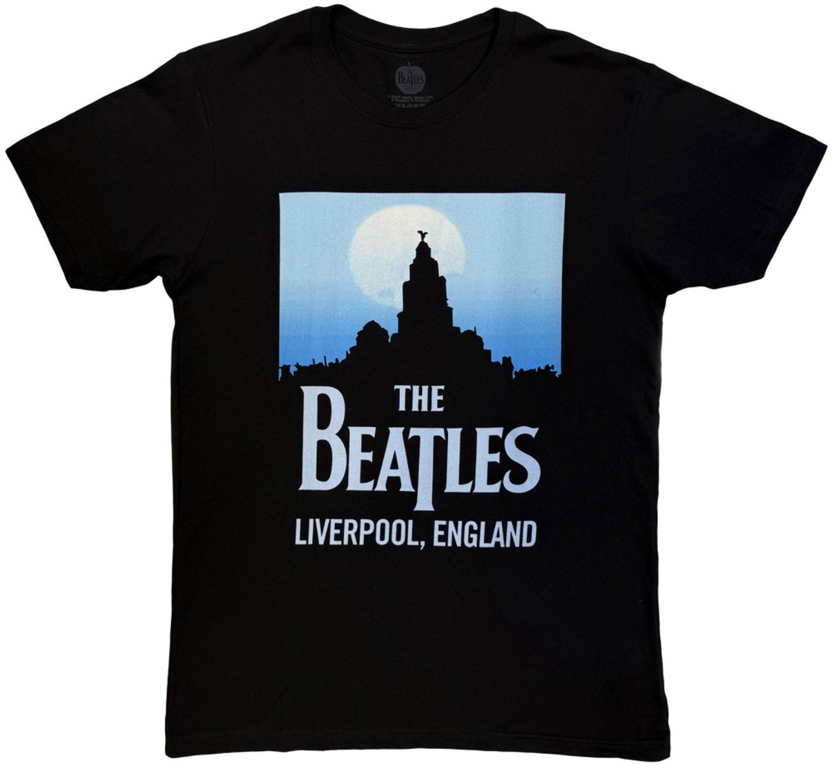 The Beatles - Liverpool, England Heren Tshirt - XL - Zwart