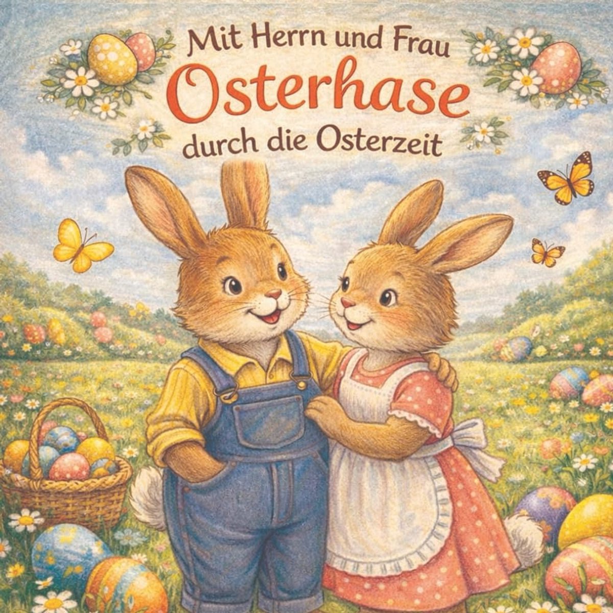 Osterbuch für Kinder - Verhaal over Pasen - Voorlezen voor peuters - 14 dagen voorpret - 32 pagina's