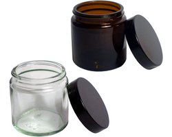 Reserveglazen met Deksel voor Koffiemolen (Set van 2)