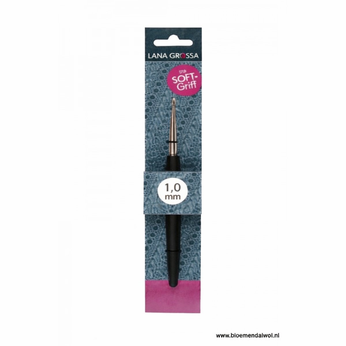 Lana Grossa Haaknaald met Softgrip 1,0 mm