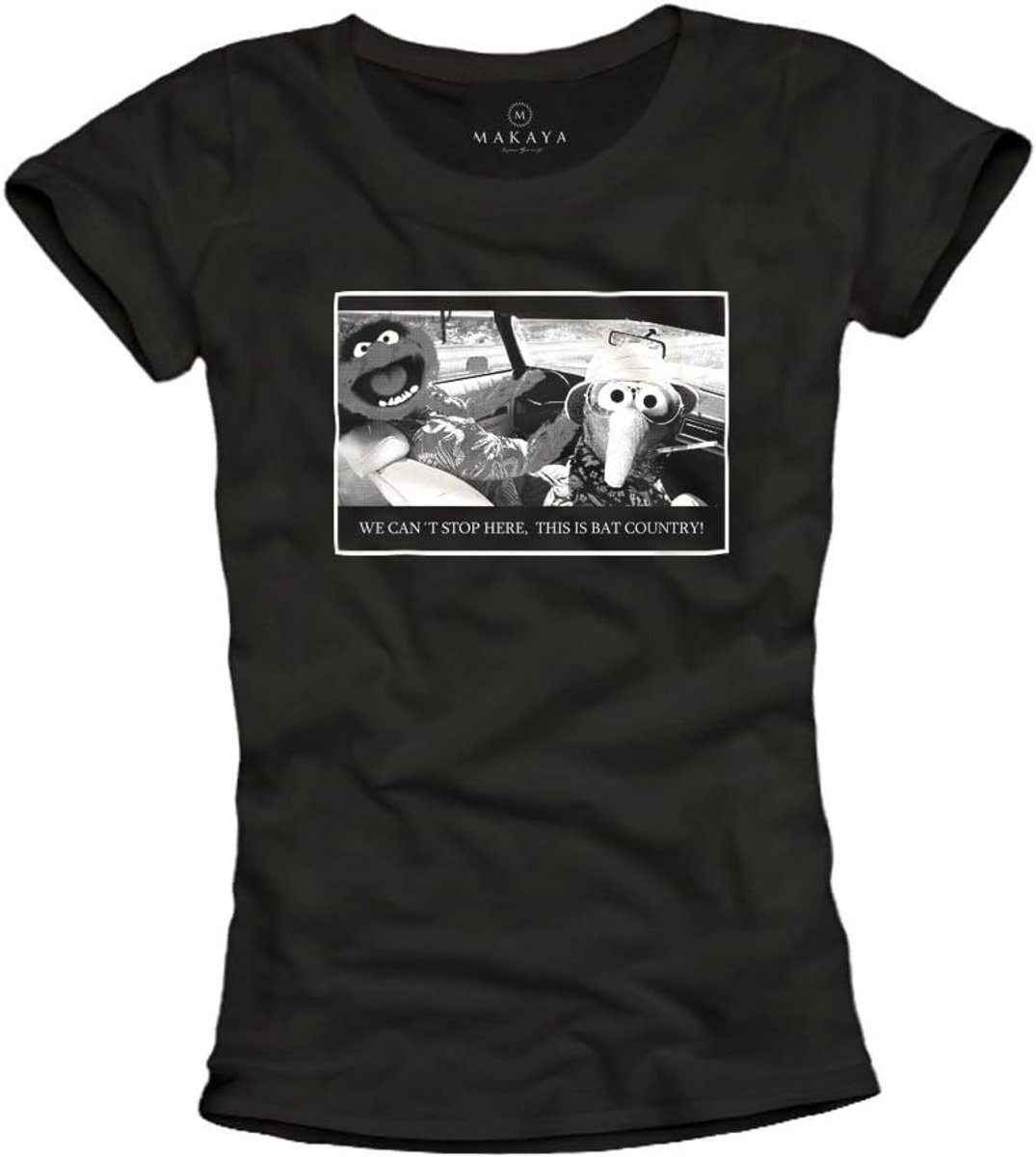 Dames T-shirt - Kleding met tekst - Casual dragen - Hoogwaardige zeefdruk - Verkrijgbaar in maten