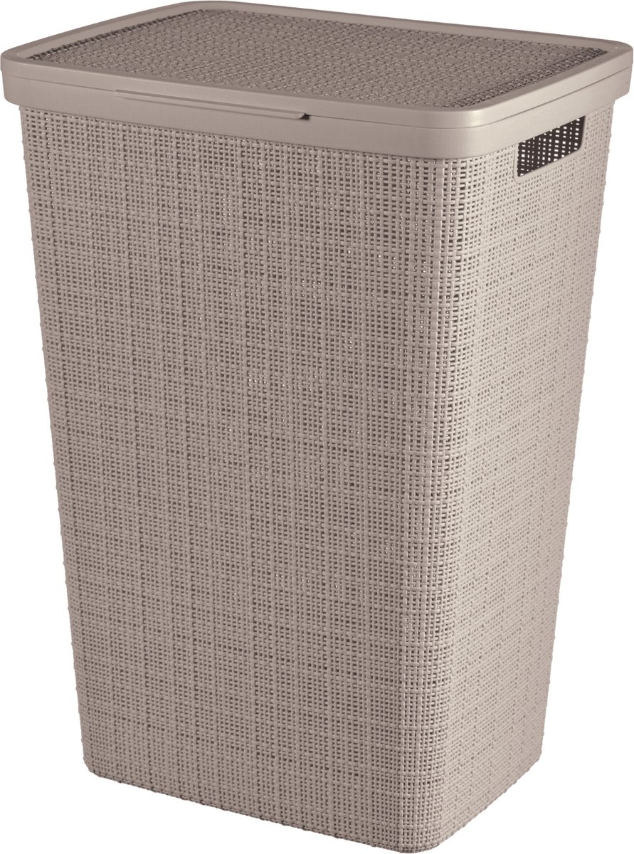 GAMMA | Curver Jute Wasmand met deksel 58L - Rose Dawn kopen? | Wasmanden