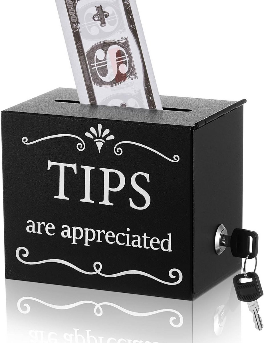 Metalen Fooienpot Donatiecollectie Box voor Bars en Restaurants