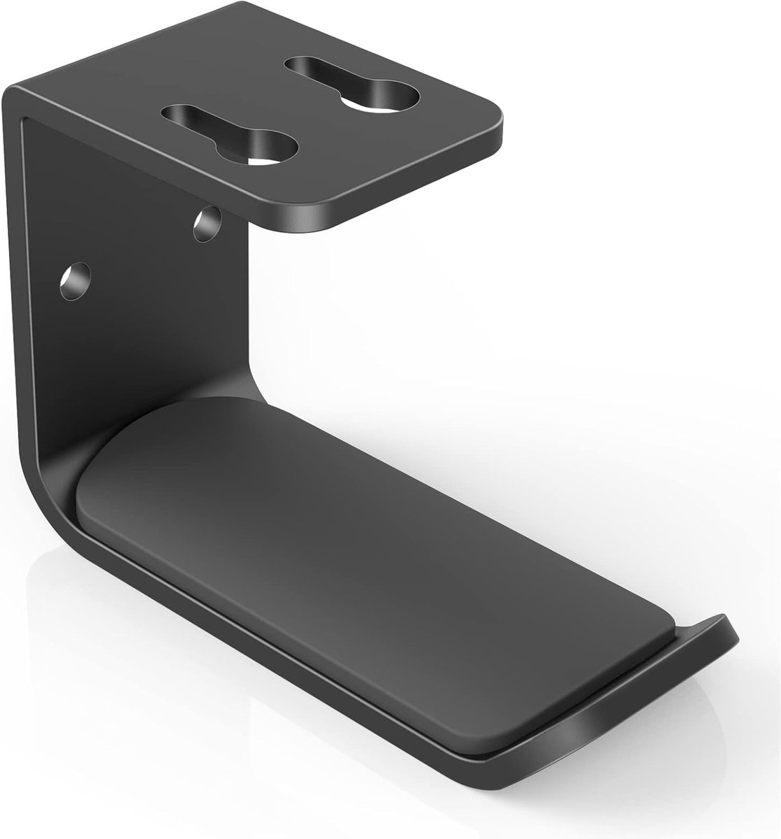 QTTVBTNA -Headset Houder - Headset Standaard - Koptelefoon Haak - Hoofdtelefoon Hanger - Aluminium - for Over-Ear Headphones, Gaming Headset - Zwart