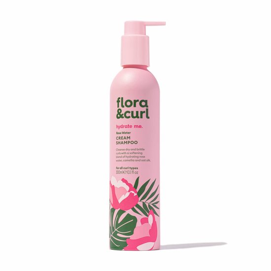 Flora & Curl Rose Water Cream Shampoo