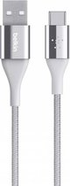 Belkin DuraTek USB-C naar USB-A kabel - 1.2m - Zilver
