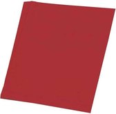 100 feuilles de papier hobby A4 rouge - Matériel de loisir - Artisanat avec du papier - Papier craft