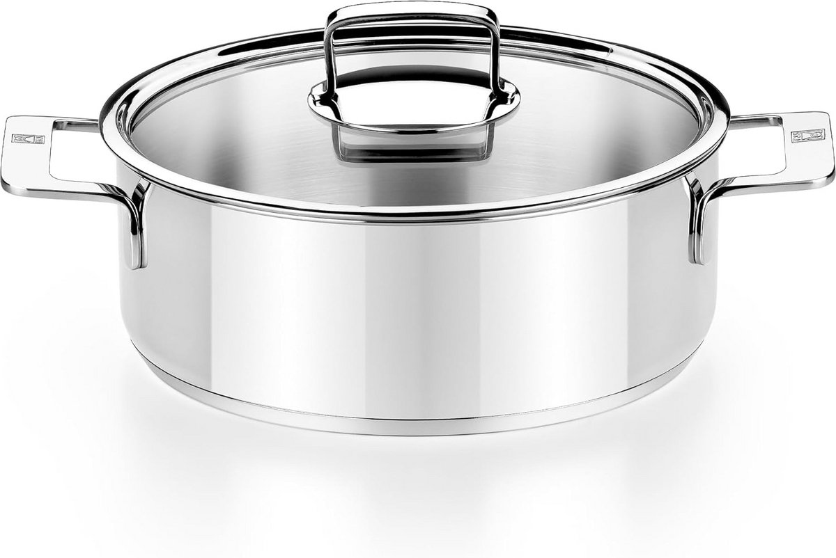 Braadpan 20 cm Signature serie - Gietijzeren koekenpan voor alle kookplaten