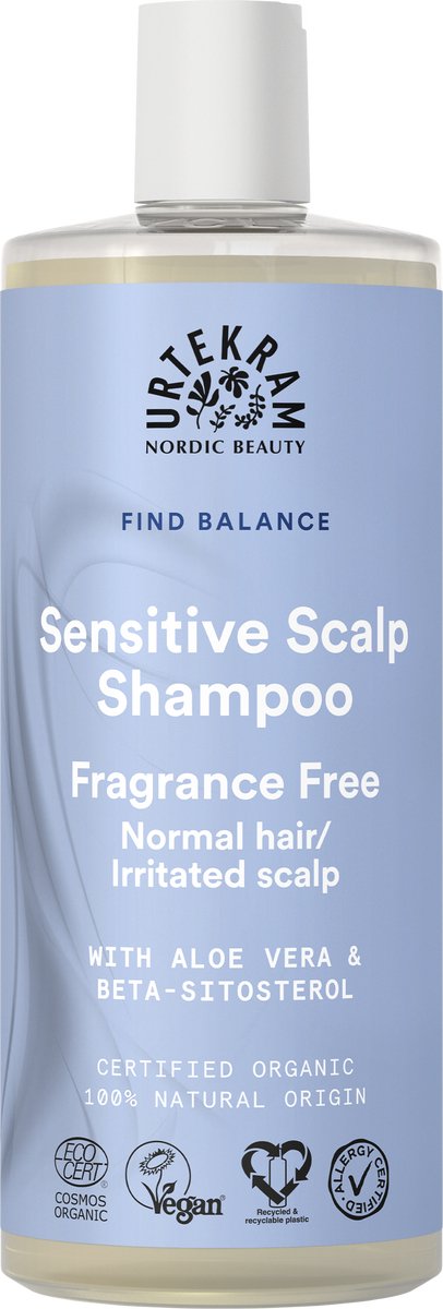 Urtekram Shampoo Geurvrij Biologisch 500 ml
