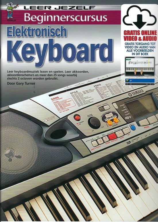 Beginnerscursus Elektronisch Keyboard - Boek + Online Video  ... - cover