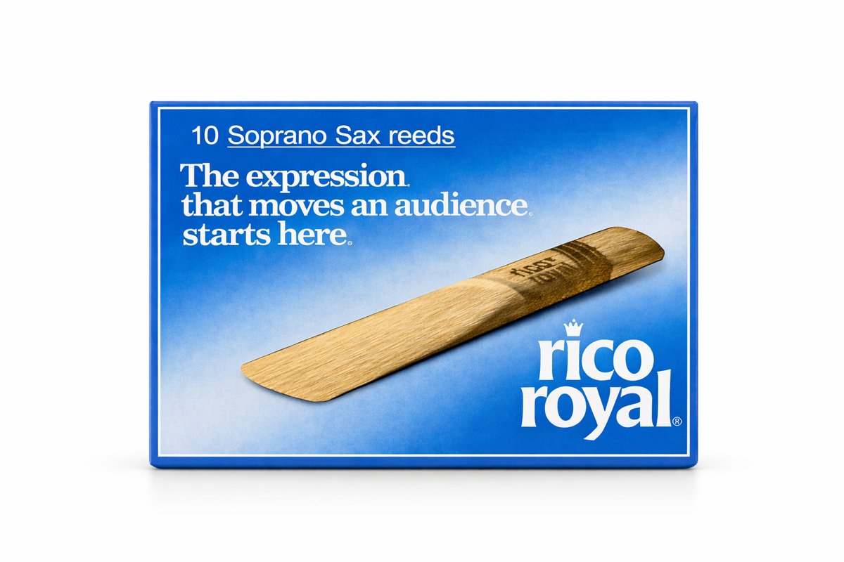 Rico Royal by Daddario Sopraan Saxofoon Rieten Sterkte 4