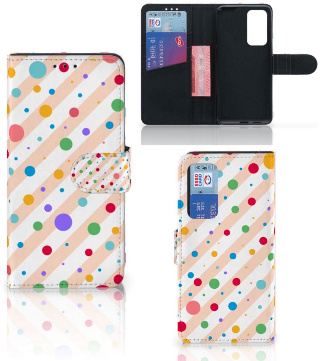 Huawei P40 Telefoon Hoesje Dots