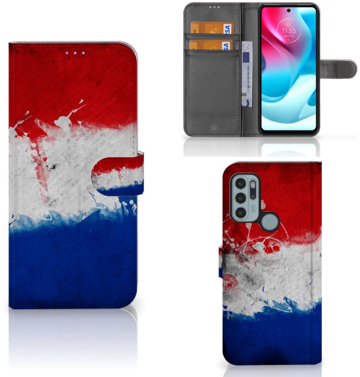Motorola Moto G60s Bookstyle Case Nederland